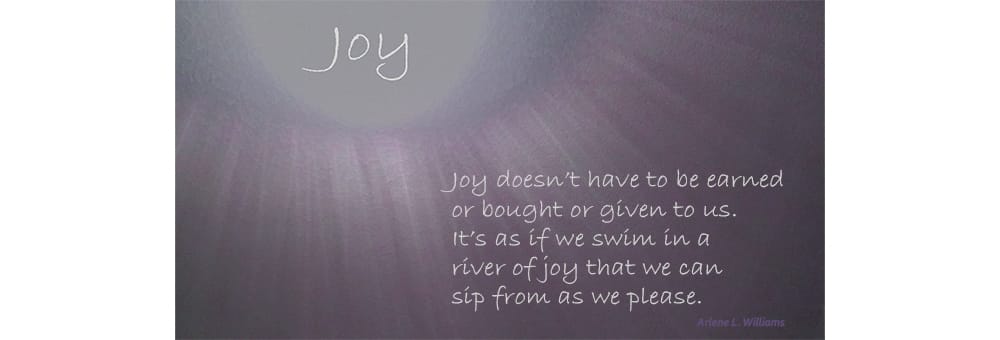 Joy Can Save Us