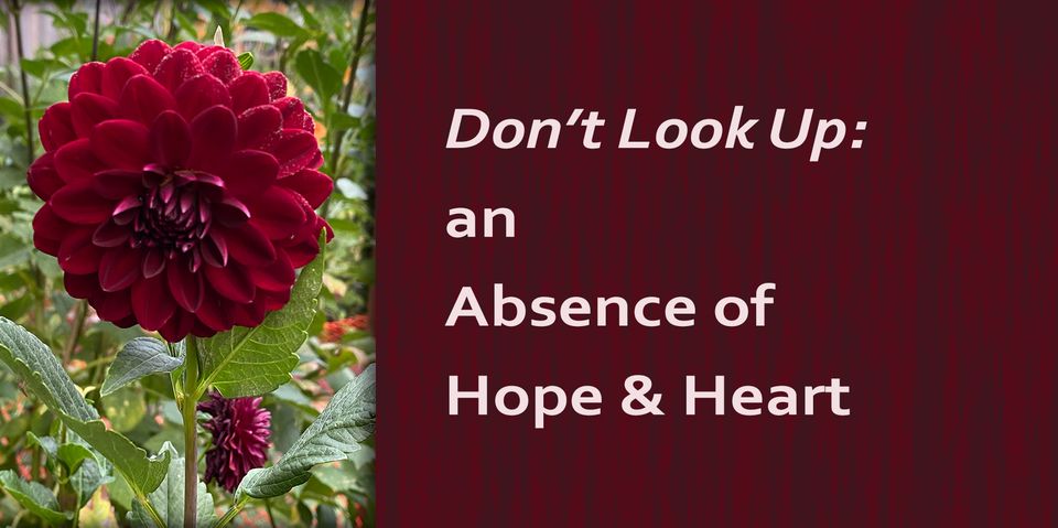 'Don’t Look Up' — an Absence of Hope and Heart